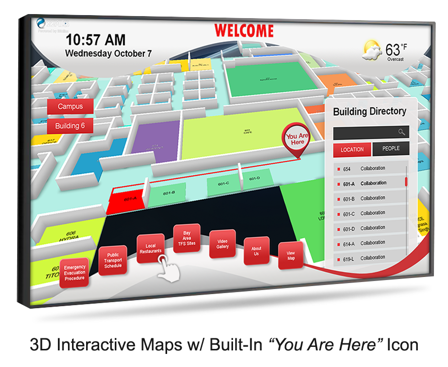 wayfinding digital signage