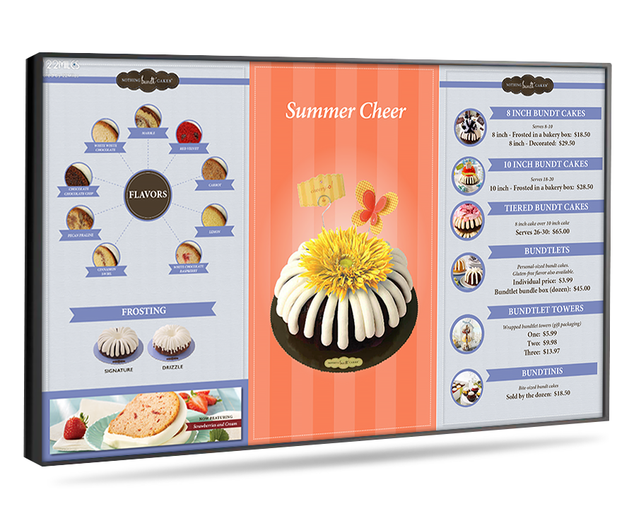 digital menu board