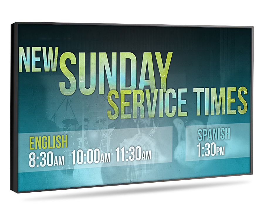 chruch digital signage san antonio