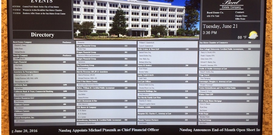 Borel Estate Co. Acquires New Stunning Digital Directory